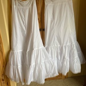 David’s Bridal Slips sz 10 and 12